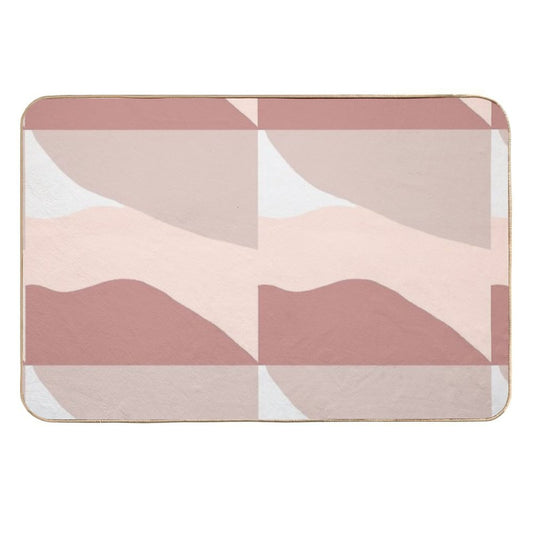 Pink Design  Toxin-Free Bath Mat