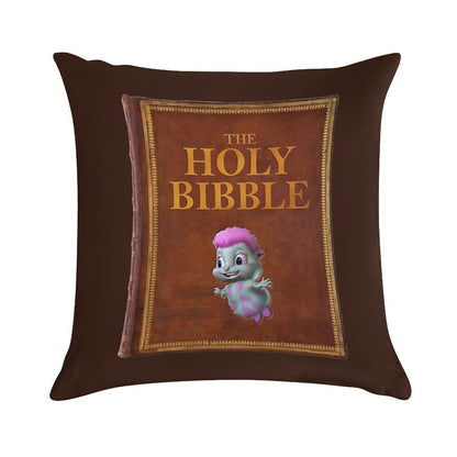 The Holy Bibble Soft High-Density Material Throw Pillow