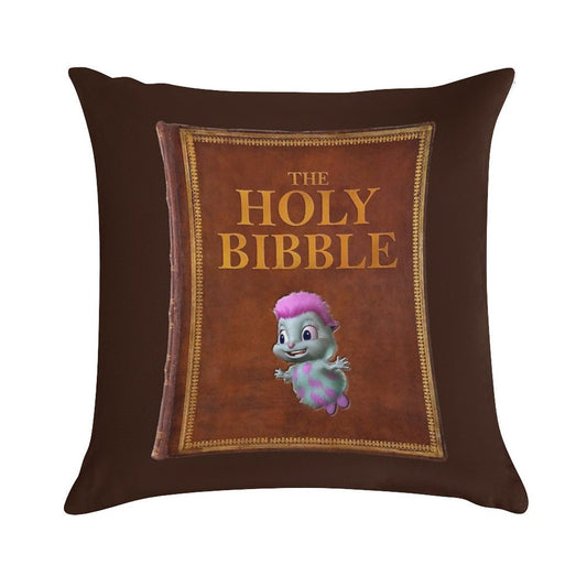 The Holy Bibble Soft High-Density Material Throw Pillow