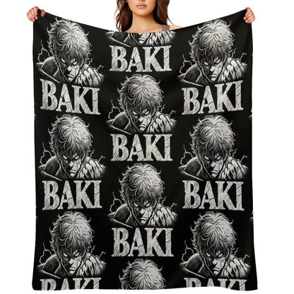 Baki Hanma Versatility Throw Blanket