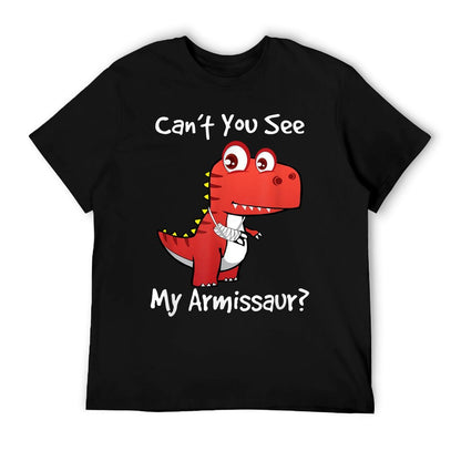 Funny Get Well Broken Arm Dinosaur with A Cast My Armissaur Quick-drying T-Shirt