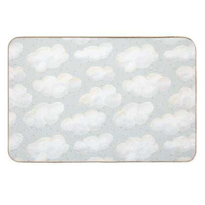 Clouds And Rain  Pet-Safe Bath Mat