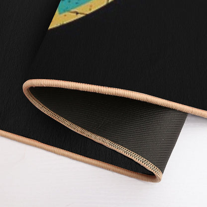 Nasa Emblem - Vintage Texture  High-Traffic Bath Mat