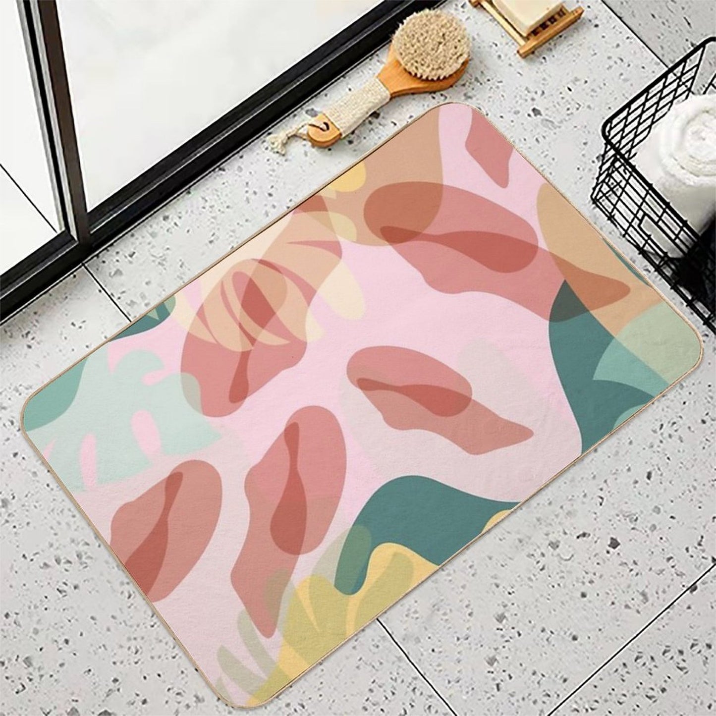Botanical Wonder  Stain-Proof Bath Mat