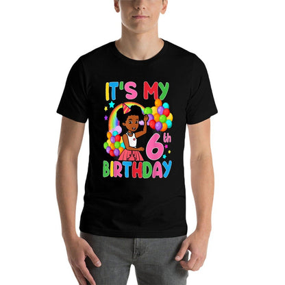 Kids It's My 6th Birthday Gracie's Corner Six Years Old  Versatile T-Shirt