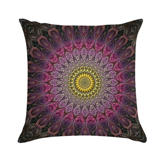 Mandala 15 Soft Decorative Cover Throw Pillow