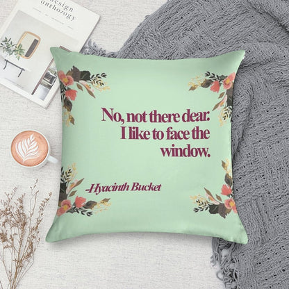 Hyacinth Bucket Quotes Soft Bedroom Essential Throw Pillow