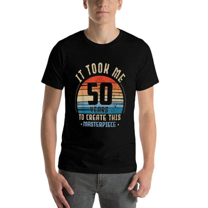 Mens Funny 50 Years Old Joke Gag Gifts for 50th Birthday For Men  Quick-drying T-Shirt