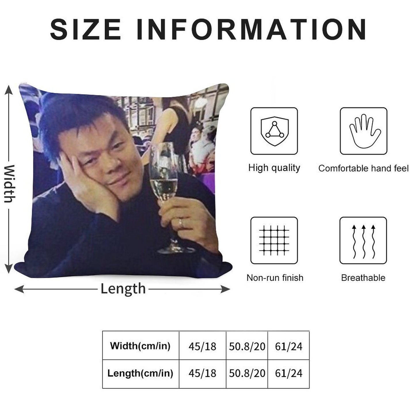 Jay Why Papi Soft Luxury Feel Throw Pillow