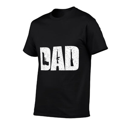 DAD And Guns Collection Vintage  Tagless Design T-Shirt