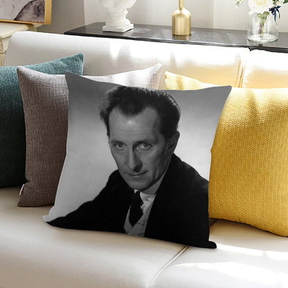The  Peter Cushing Cushion Soft High-Density Material Throw Pillow
