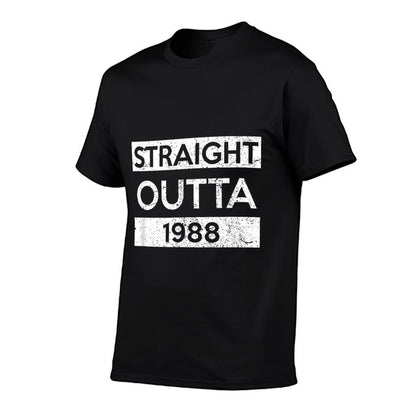 30th Birthday Funny Age 30 For Born In 1988  Odor-resistant T-Shirt