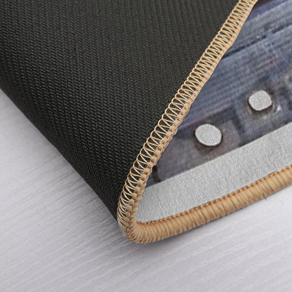 Best of Britpop Music Songs Style Cassette Old School  Easy Maintenance Bath Mat