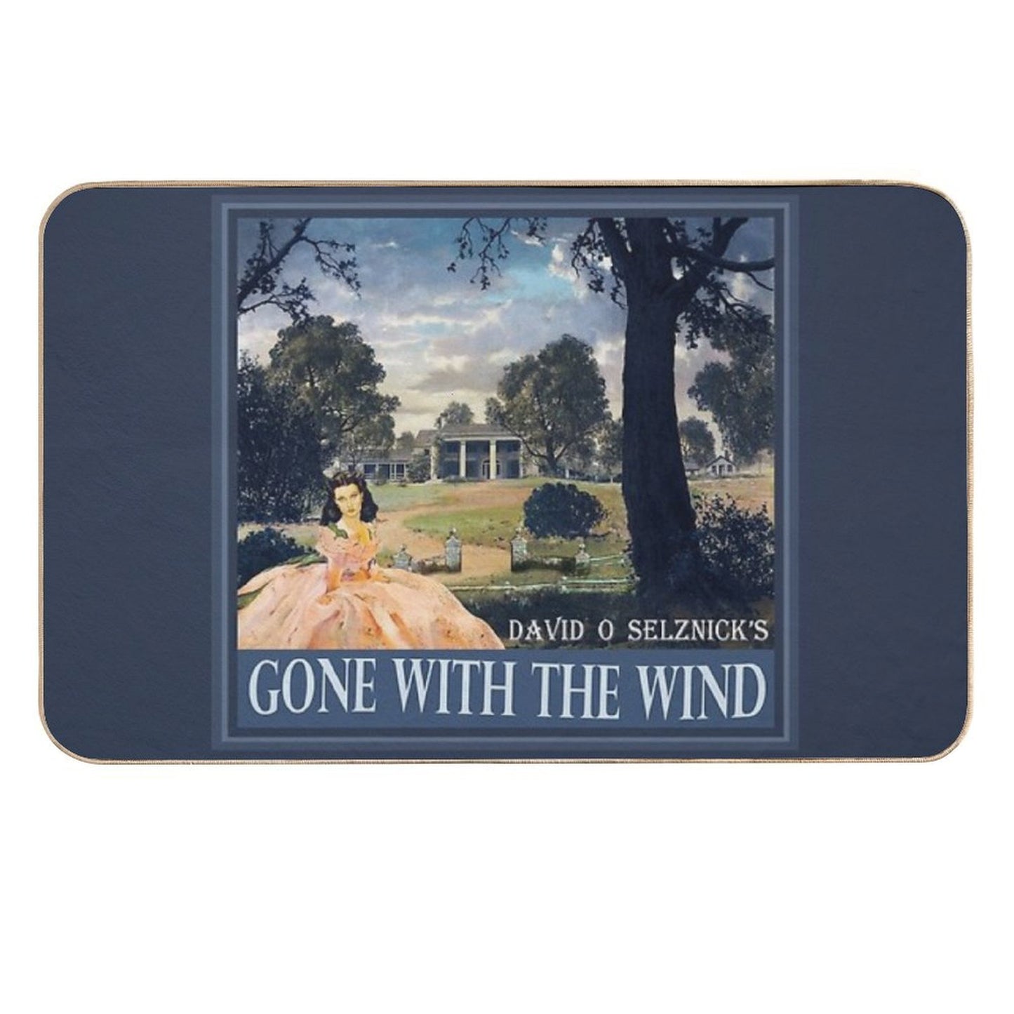 Gone With The Wind Tara  Easy Maintenance Bath Mat