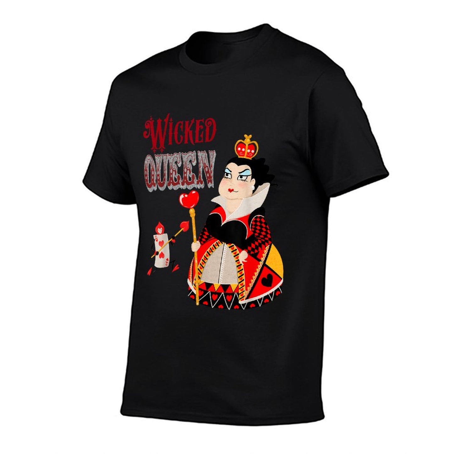 Alice In Wonderland Wicked Queen Of Hearts  Graphic-printed T-Shirt
