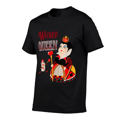 Alice In Wonderland Wicked Queen Of Hearts  Graphic-printed T-Shirt