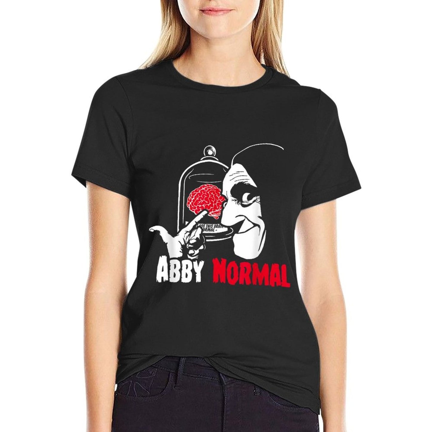 Abby Normal Brain Abnormal Christmas Costume  Fade-proof Color T-Shirt