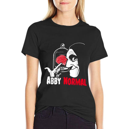 Abby Normal Brain Abnormal Christmas Costume  Fade-proof Color T-Shirt
