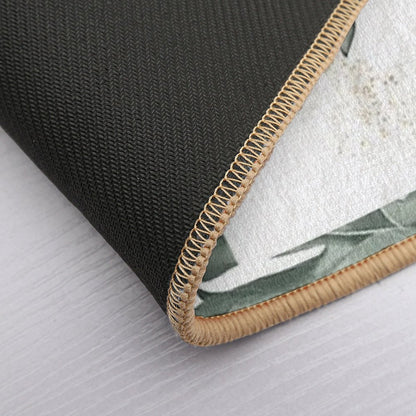 Flowers in The Jungle  High-Traffic Bath Mat