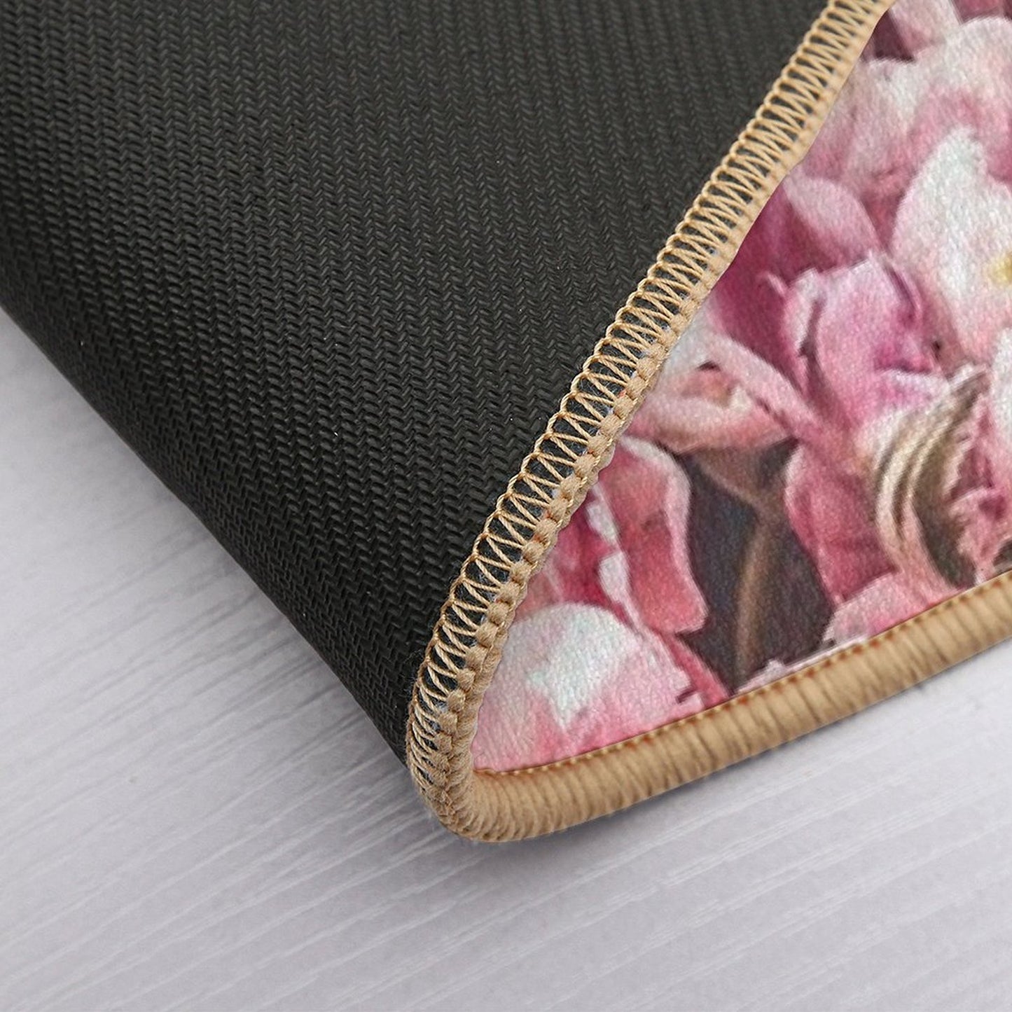 Romantic Pink Peonies, Peonies, Pink Peonies  Long-Lasting Bath Mat