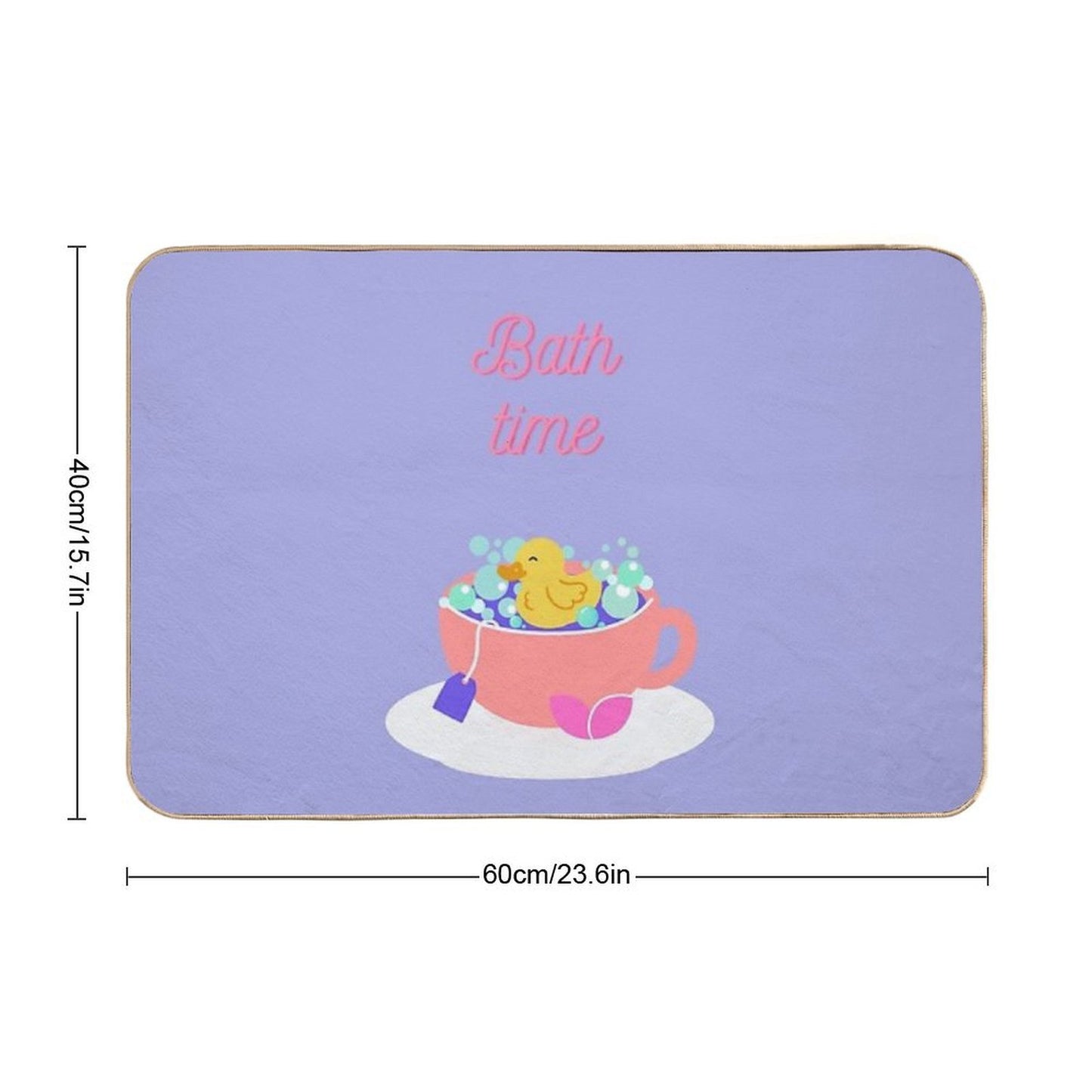 Bath Time  Absorbent Bath Mat