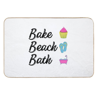 Bake, Beach, And Bubble Bath All Your Favorite Things  Odorless Bath Mat