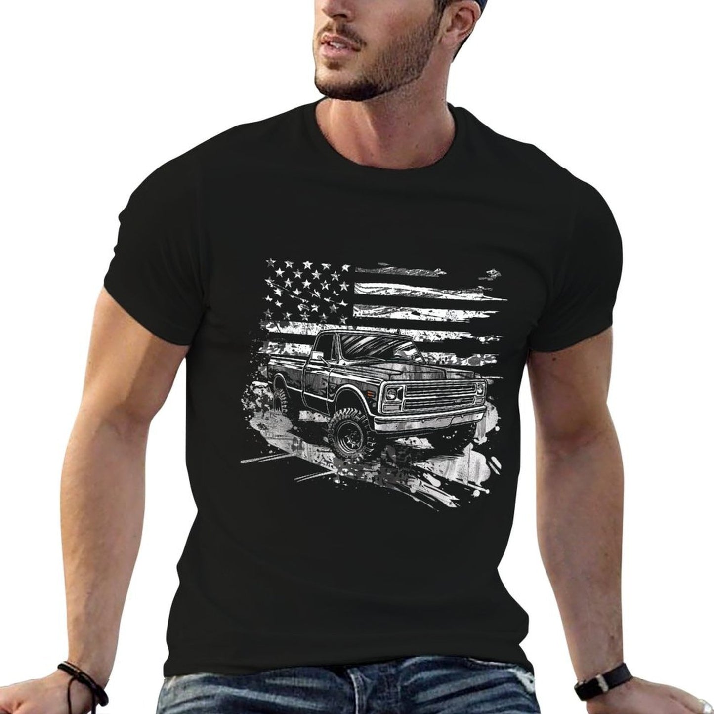 First Gen Pickup Truck Old Truck Vintage Truck  Soft T-Shirt