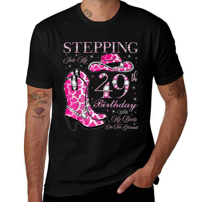 Stepping Into My 49th Birthday With My Boots On The Ground  Moisture-wicking T-Shirt