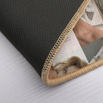 Self Care Aesthetic Collage  Non-Slip Bath Mat