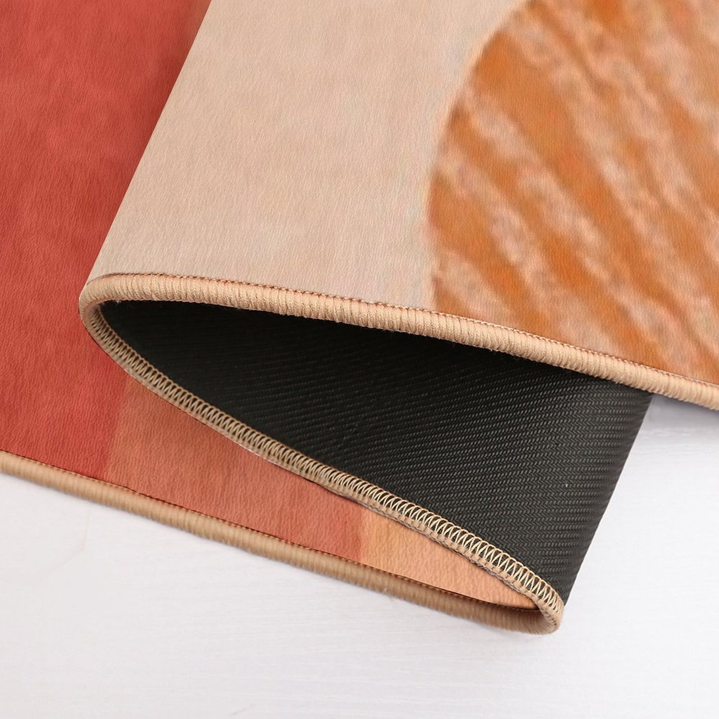 BOHO Contemporary Neutral Tone Modern Art Pastel Pattern  Rapid-Drying Bath Mat