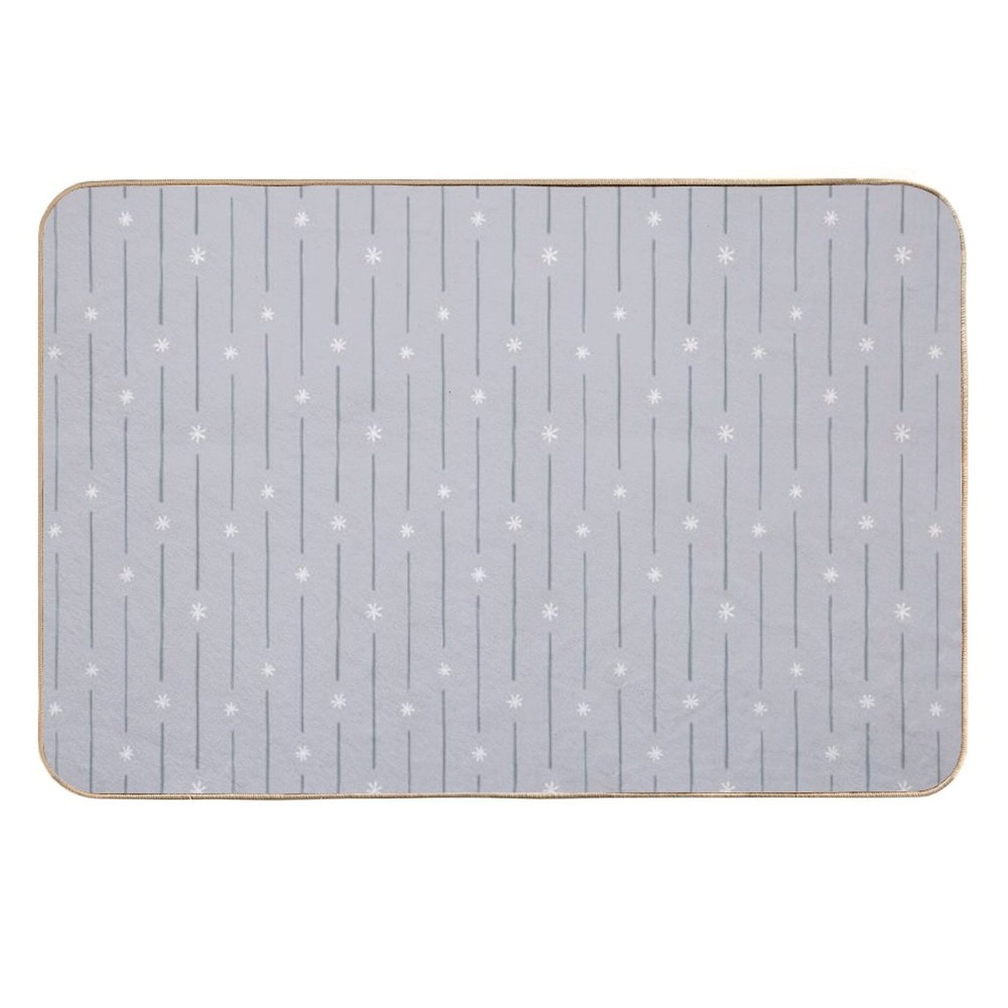 Swan River [blue]  Rapid-Drying Bath Mat