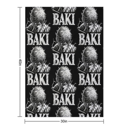 Baki Hanma Versatility Throw Blanket
