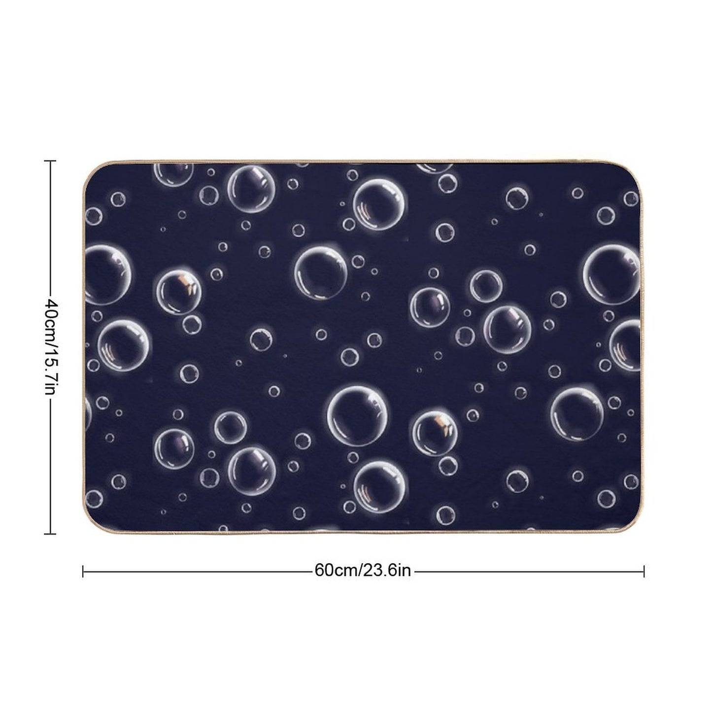 Bubbles  Toxin-Free Bath Mat