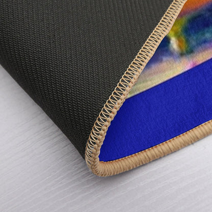 Claw Foot Tub Floral  Slip-Resistant Bath Mat