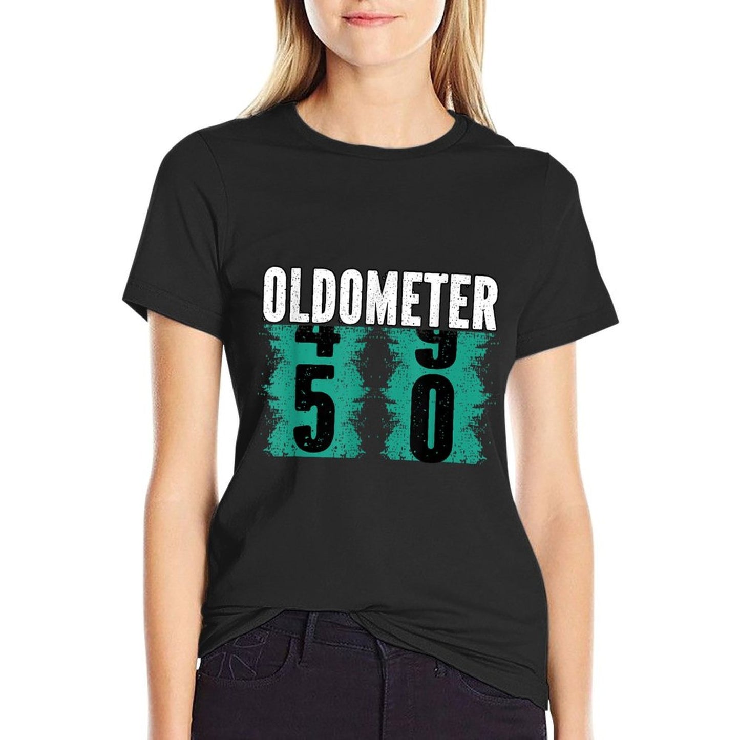 Oldometer 49-50 50th Birthday  Relaxed-fit T-Shirt