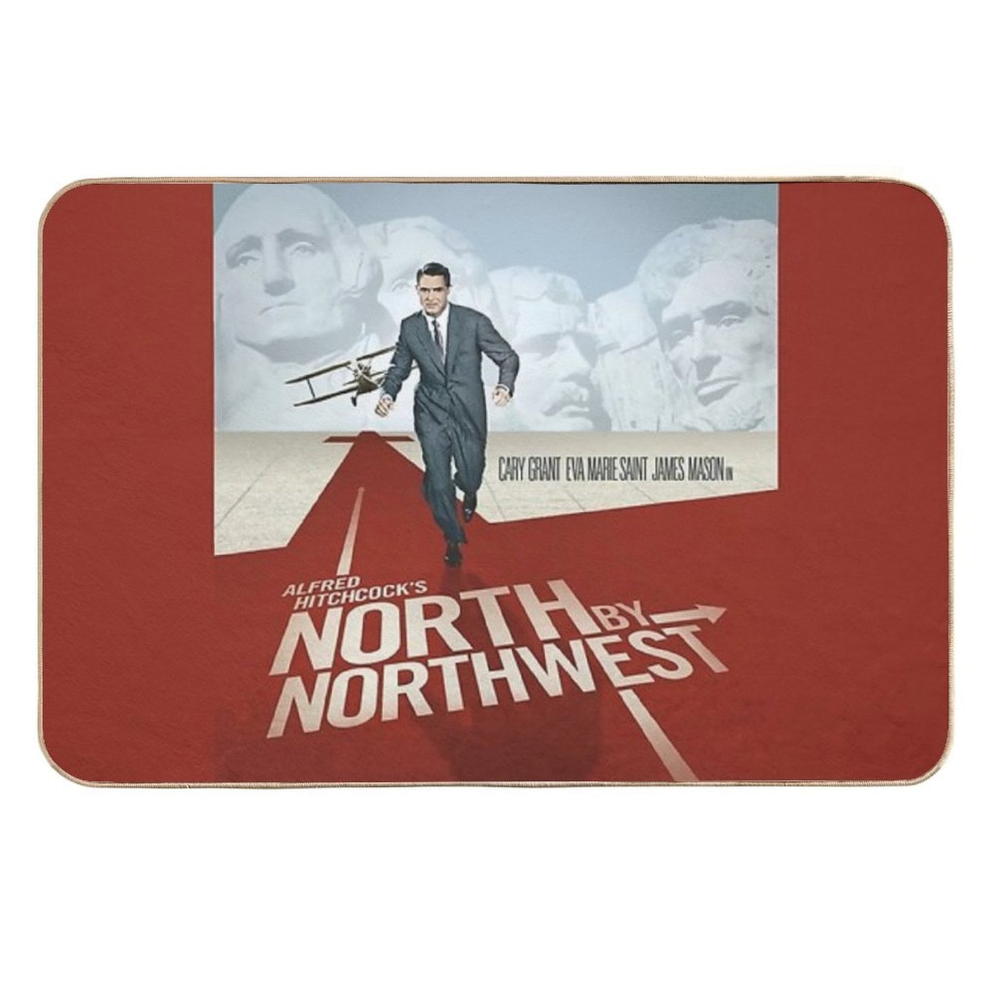 North by Northwest  Long-Lasting Bath Mat