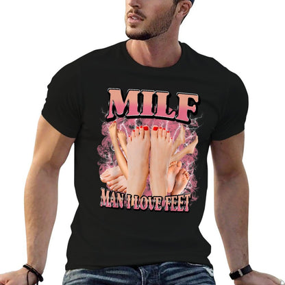 MILF Man I Love Feet Funny  Lightweight T-Shirt