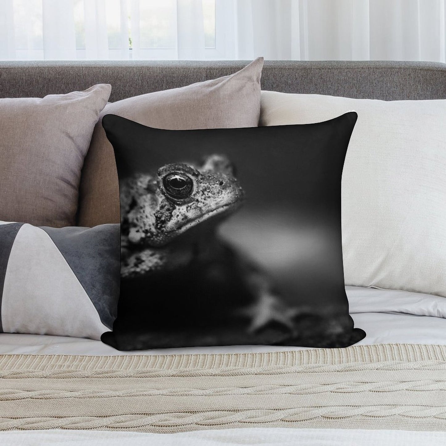 Eyes Betray The Soul And Bare Its Thinking Soft Anti-Pilling Throw Pillow