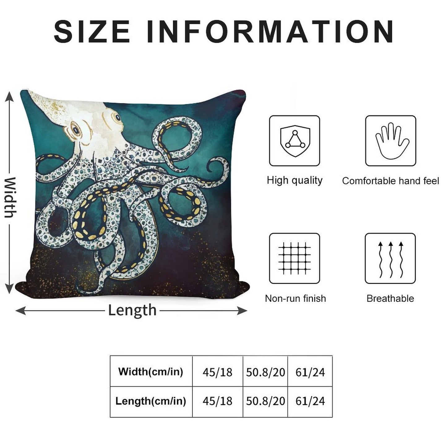 Underwater Dream VII Soft Warmth Comfort Throw Pillow