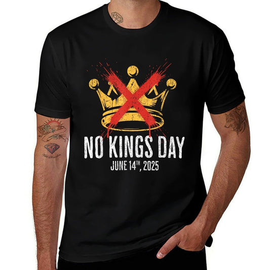No Kings Day June 14 Rejecting Kings Since 1776  Odor-resistant T-Shirt