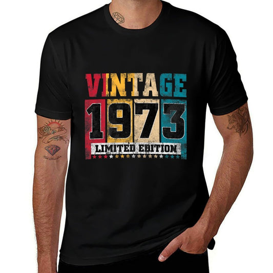50 Years Old Gift Vintage 1973 Limited Edition 50th Birthday Premium  Classic T-Shirt