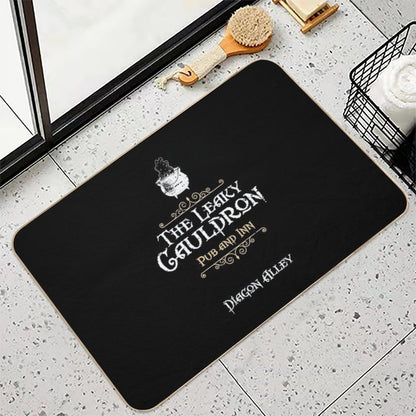 The Leaky Cauldron Pub And Inn  Easy To Clean Bath Mat