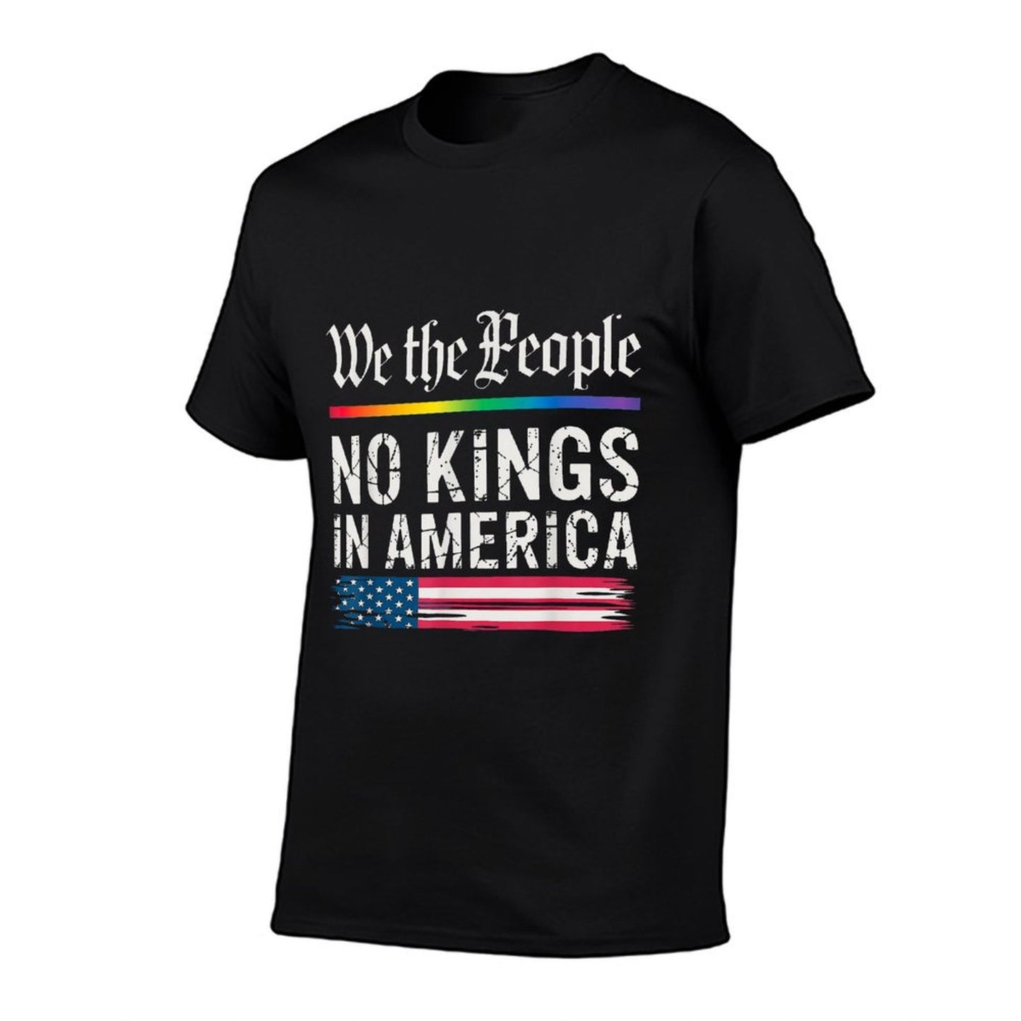 No Kings In America We The People  Easy-care T-Shirt