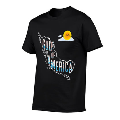 Gulf of United States of America Est 2025 USA American Flag Quick-drying T-Shirt