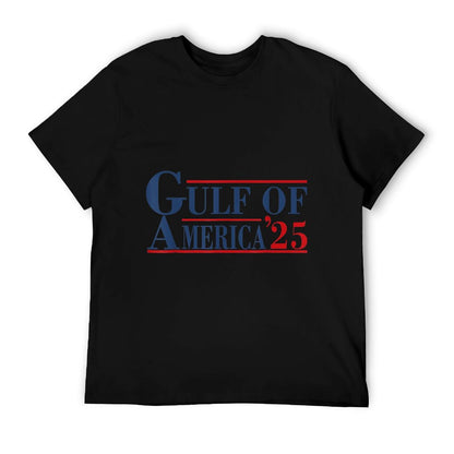 Gulf Of USA America Est 2025 USA American Flag Gulf Mexico Odor-resistant T-Shirt