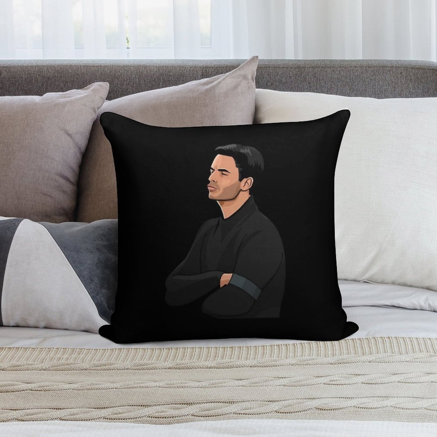 Mikel Arteta Soft Fade-Resistant Throw Pillow