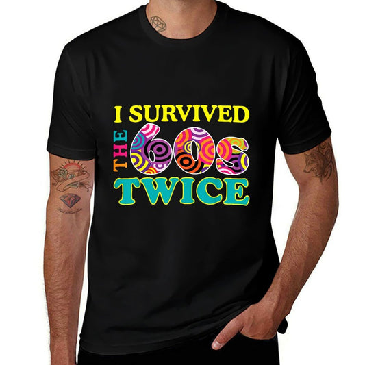I Survived The Sixties Twice Apparel 60Th Birthday  Soft T-Shirt