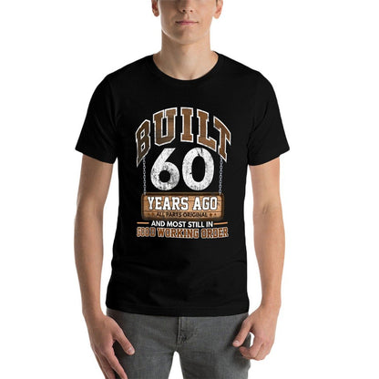 Built 60 Years Ago - All Parts Original Funny 60th Birthday  Eco-friendly Material T-Shirt