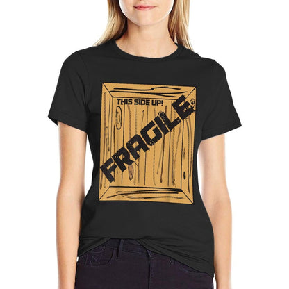 Fragile Halloween Christmas Costume Movie  Graphic-printed T-Shirt