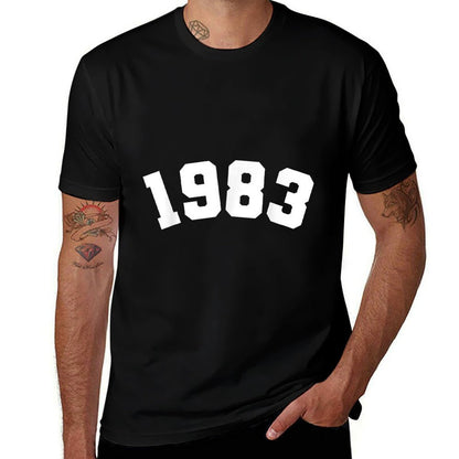 Classic 1983 Varsity Vintage College Style 41st Birthday  Slim-fit Cut T-Shirt